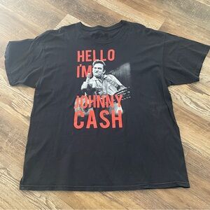 Zion Rootswear Johnny Cash tshirt XXL